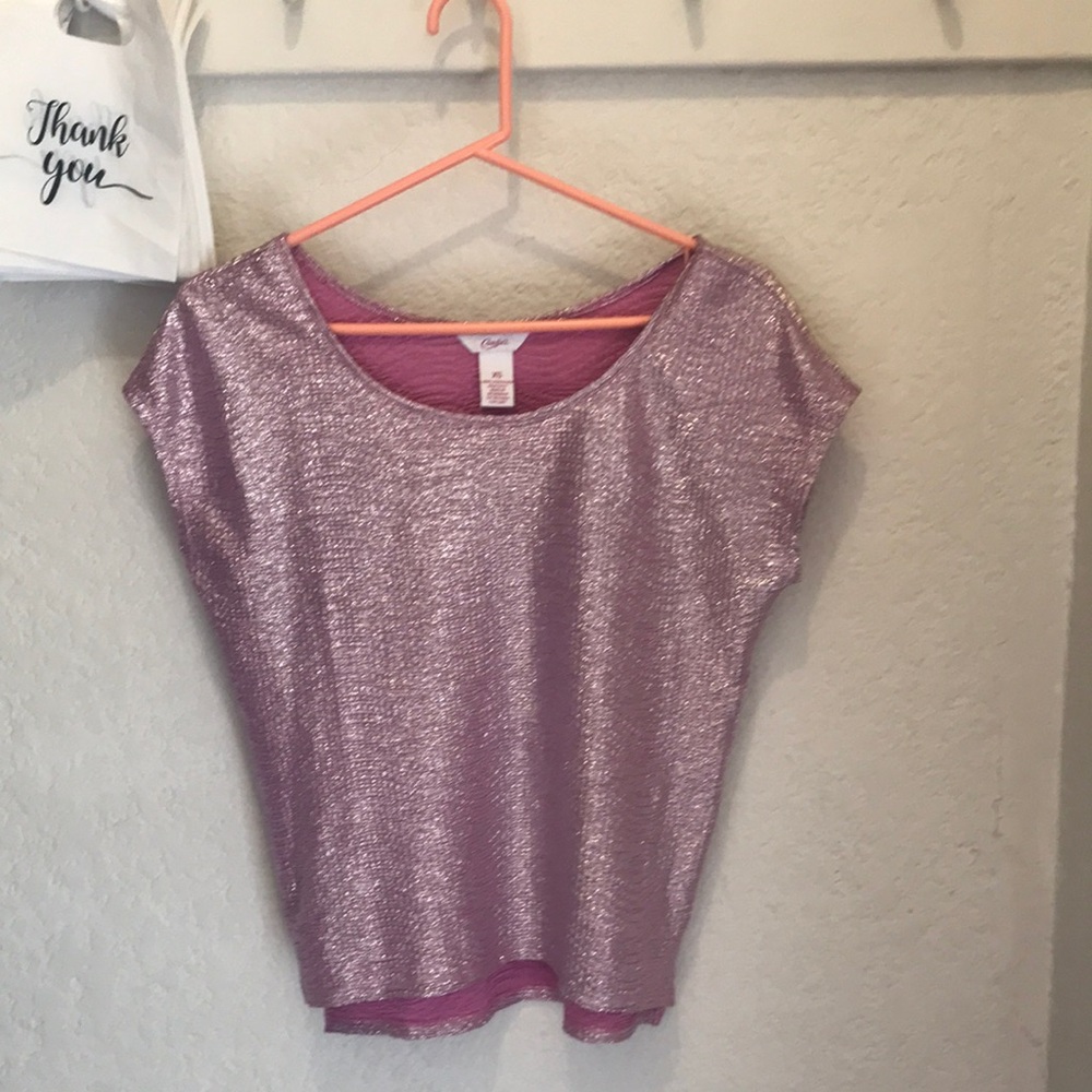 Shimmering Pink Women's Top